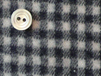 CHECK&STRIPEオリジナルストレッチカットソーギンガム起毛ネイビー